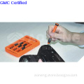 Precision screwdriver set,oil resistant,PP&TPE handle,CRV material